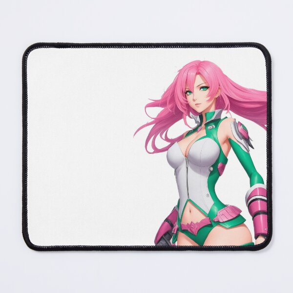 Item preview, pink warrior anime designed and sold by HeavensRoom777.