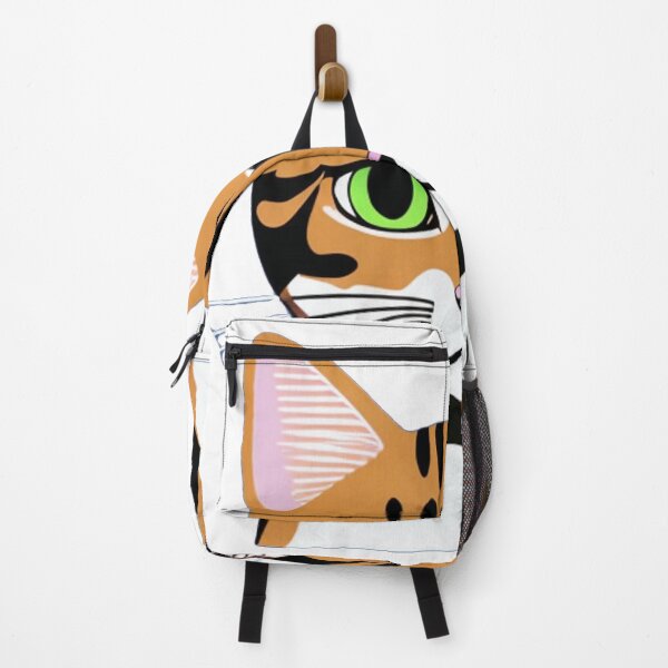 Item preview, a captivating world of feline wonder with 2D-style cat art designed and sold by nazsnedsp.