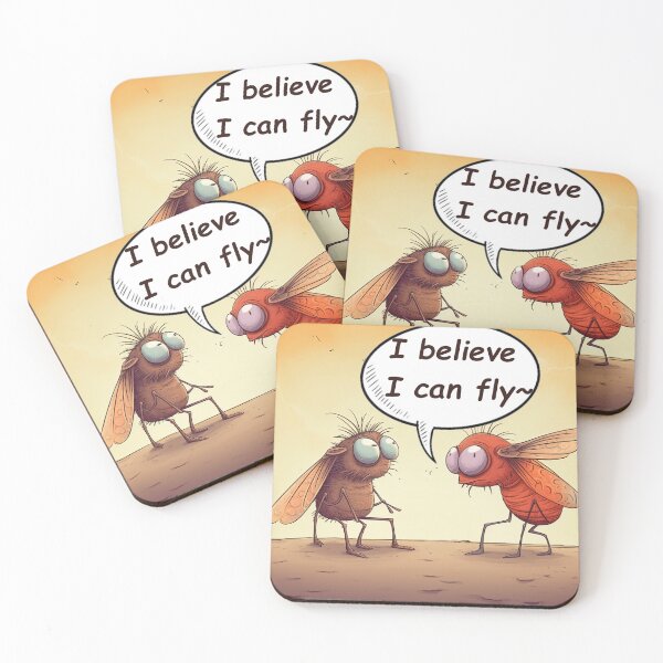 Item preview, Fly can fly designed and sold by Meme Dream.