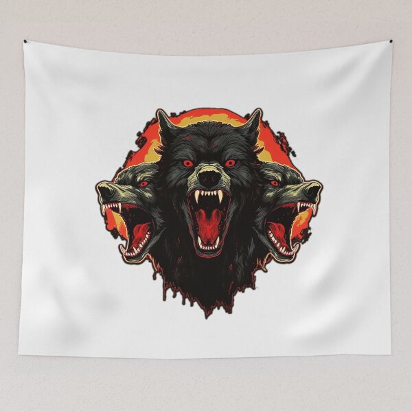 Item preview, Angry Cerberus Barking Greek Mythology designed and sold by AlvaroMeurer.