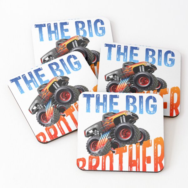 Item preview, Kids Monster Truck  for Toddlers  I am the Big Brother48	 designed and sold by buhlfretini.