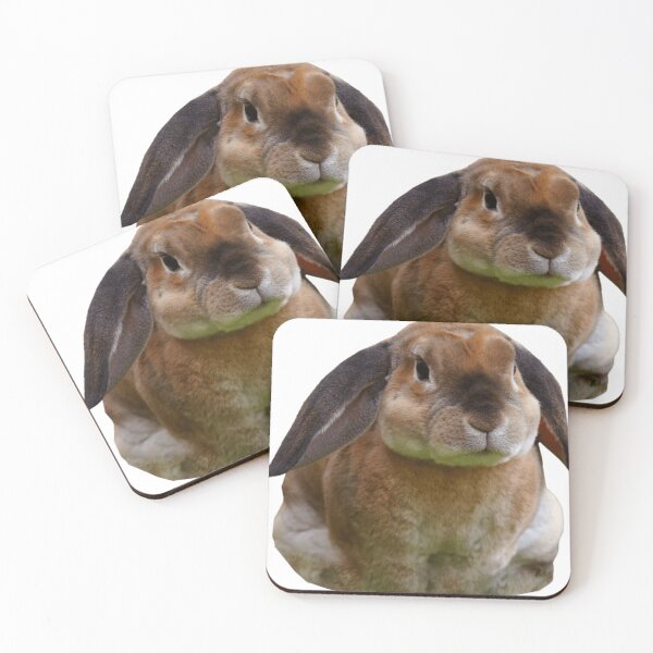 Item preview, brown rabbit sitting with ears down designed and sold by BrynWynn76.