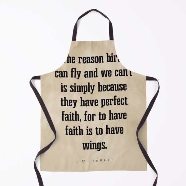 Item preview, To have faith is to have wings - J.M. Barrie Quote - Literature - Typography Print - Vintage designed and sold by Studio Grafiikka.
