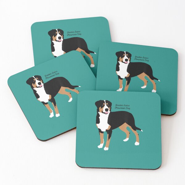 Item preview, Swissy GSMD Illustration Of Greater Swiss Mountain Dog  designed and sold by ErnestHParker.
