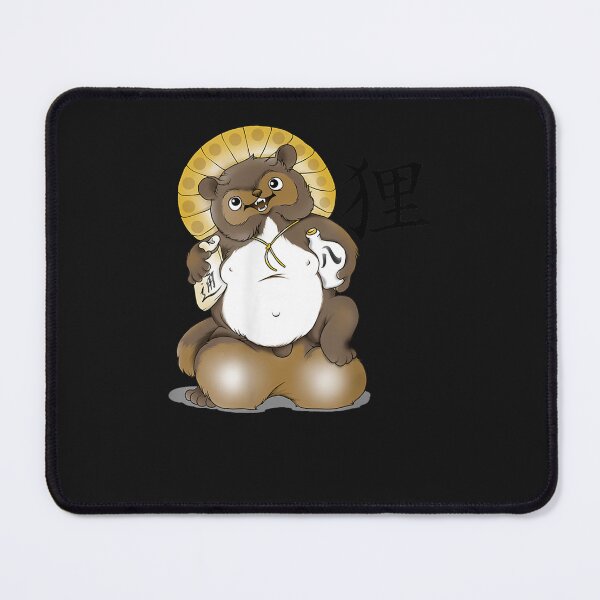 Item preview, Tanuki Bake-Danuki Japanese Raccoon Dog Lucky Sack designed and sold by ErnestHParker.