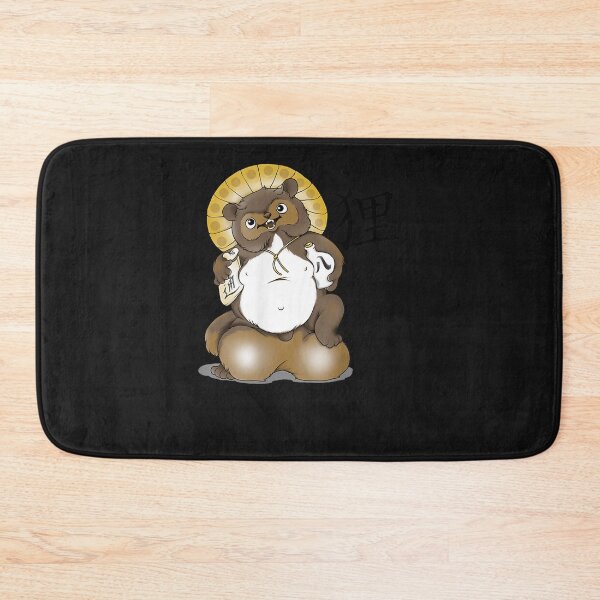 Item preview, Tanuki Bake-Danuki Japanese Raccoon Dog Lucky Sack designed and sold by ErnestHParker.