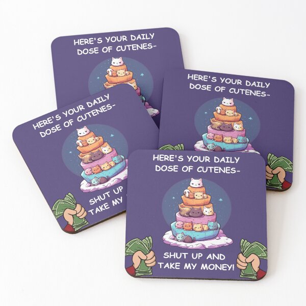 Item preview, Your daily dose of Cuteness designed and sold by Meme Dream.