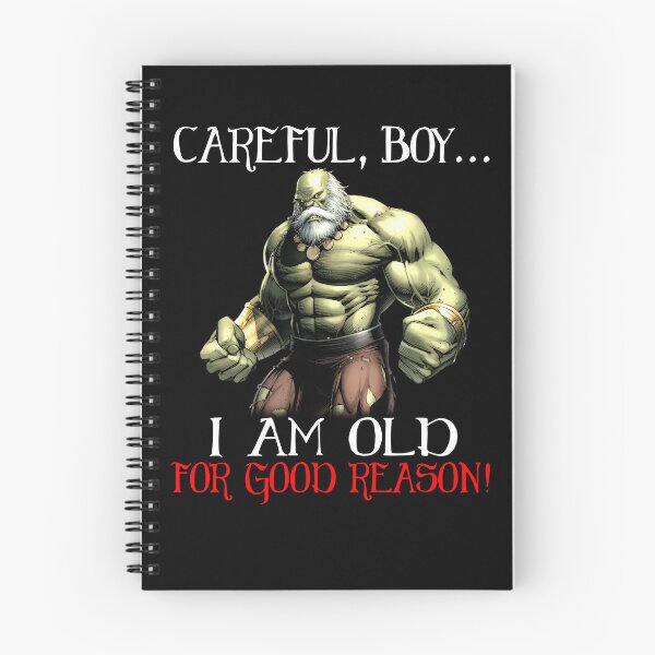 Item preview, Movie Careful Boy I Am Old For Good Reason Maes TRO Mar Vel Character Funny Meme Gift designed and sold by ClothingBently.