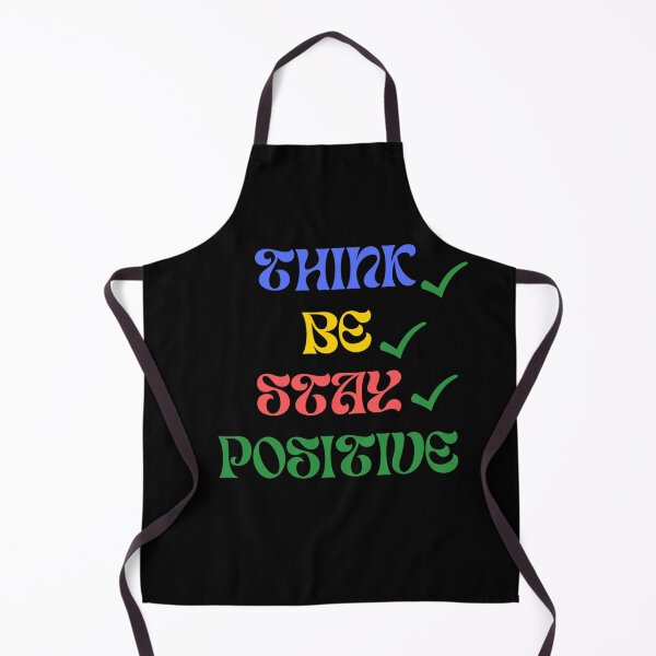 Item preview, think positive, be positive, stay positive, designed and sold by Lovegesture.
