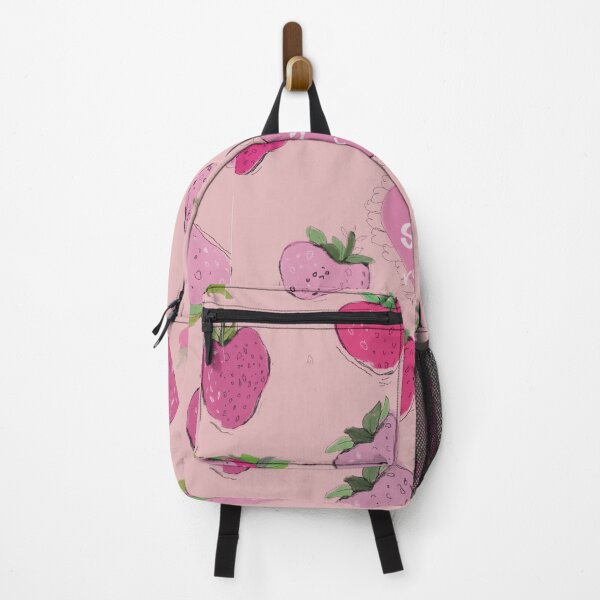 Item preview, Strawberry pink pattern designed and sold by Seonyeong Kim.