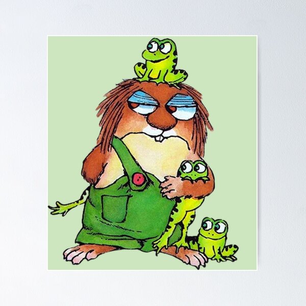 Item preview, little critter - don't touch my frogs designed and sold by Speakeasy-Cafe.