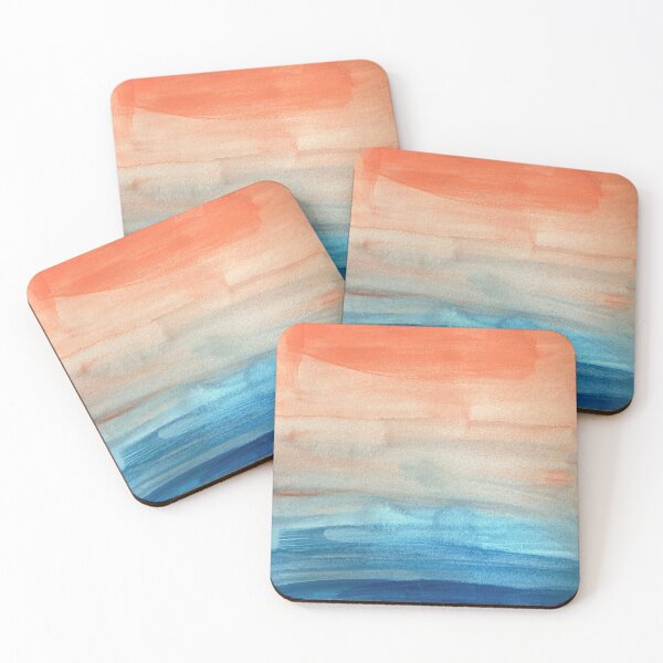 Item preview, Watercolor sunset image designed and sold by Seonyeong Kim.