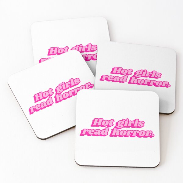Item preview, Hot Girls Read Horror designed and sold by KatieColsonShop.
