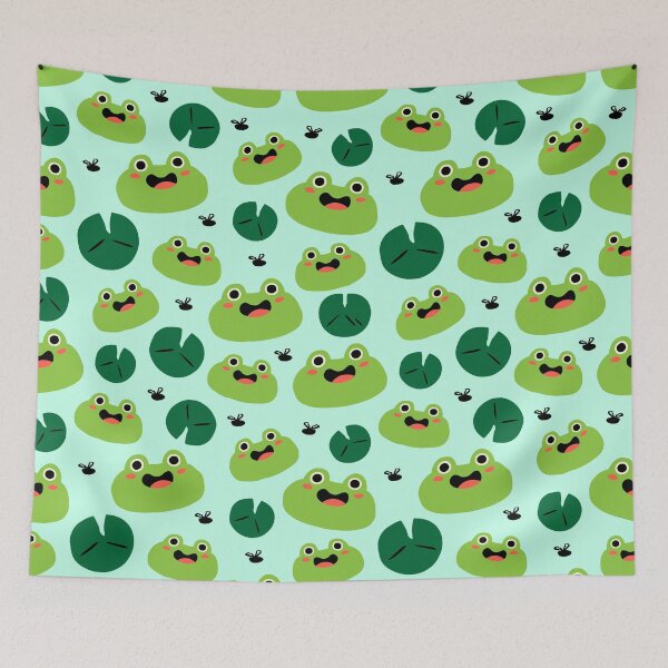 Item preview, Happy frogs designed and sold by PeachyLitchi.