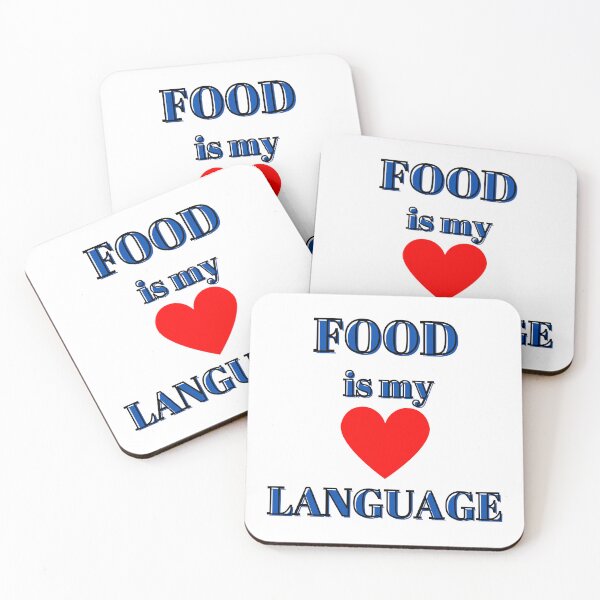 Item preview, Food is my love language designed and sold by passiveink.