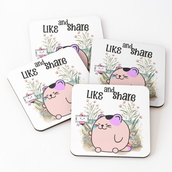 Item preview, Cute Kitty Digital Art Sticker no background designed and sold by teespedia.