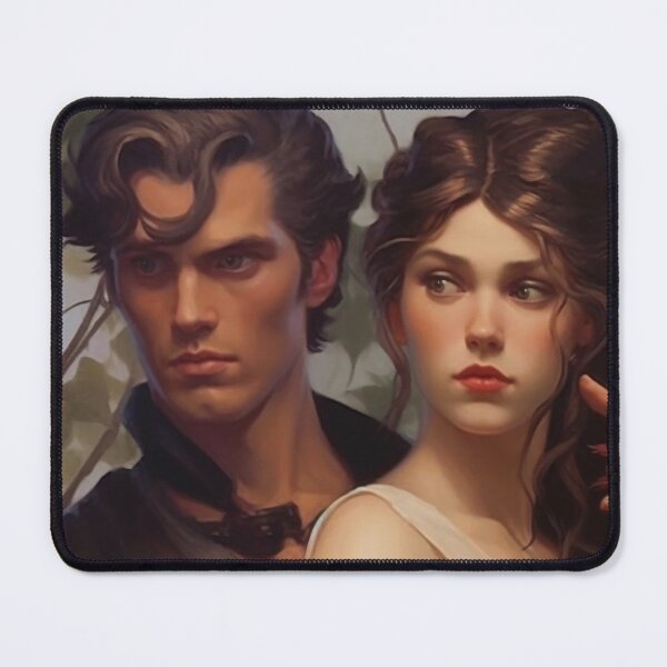 Item preview, Fourth Wing fan art Violet and Xaden  designed and sold by faewildlingart.