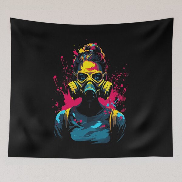 Item preview, Toxic Gas Mask designed and sold by urbanbuzzz.