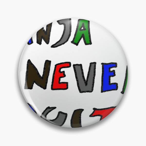 Item preview, Ninja Never Quit designed and sold by wisniew--kitil.