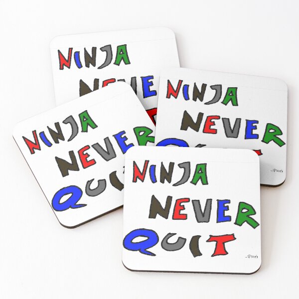 Item preview, Ninja Never Quit designed and sold by wisniew--kitil.