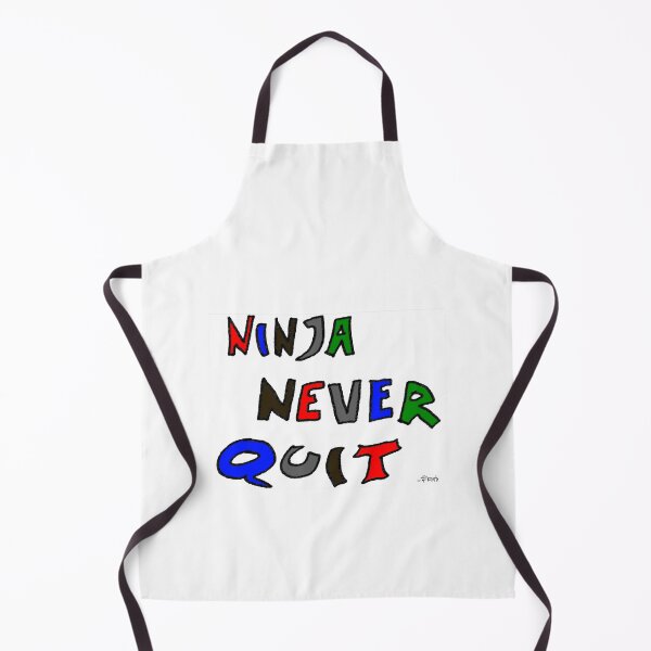 Item preview, Ninja Never Quit designed and sold by wisniew--kitil.