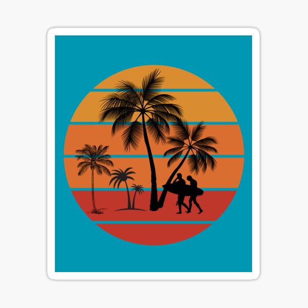 Polaroid Sticker – Lost in Paradise