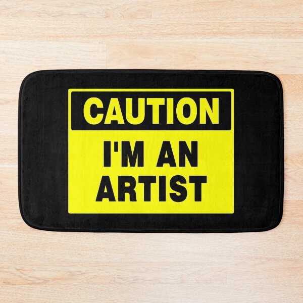Item preview, Caution I'm An Artist designed and sold by AASparksDesigns.