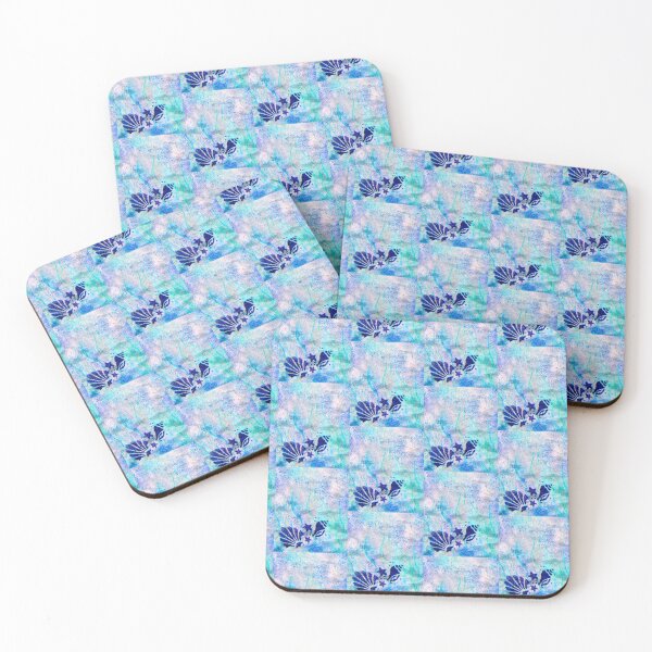 Item preview, Seashells in the Deep Blue Sea designed and sold by CarolineLembke.