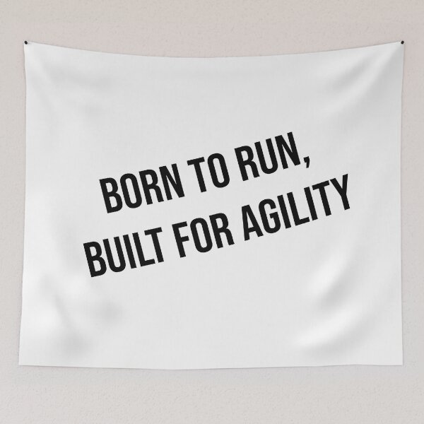 Item preview, Born to run, built for agility - Born to run, built for agility in English designed and sold by PausePapote.