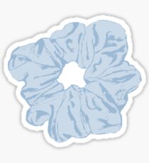 Blue Scrunchie Sticker