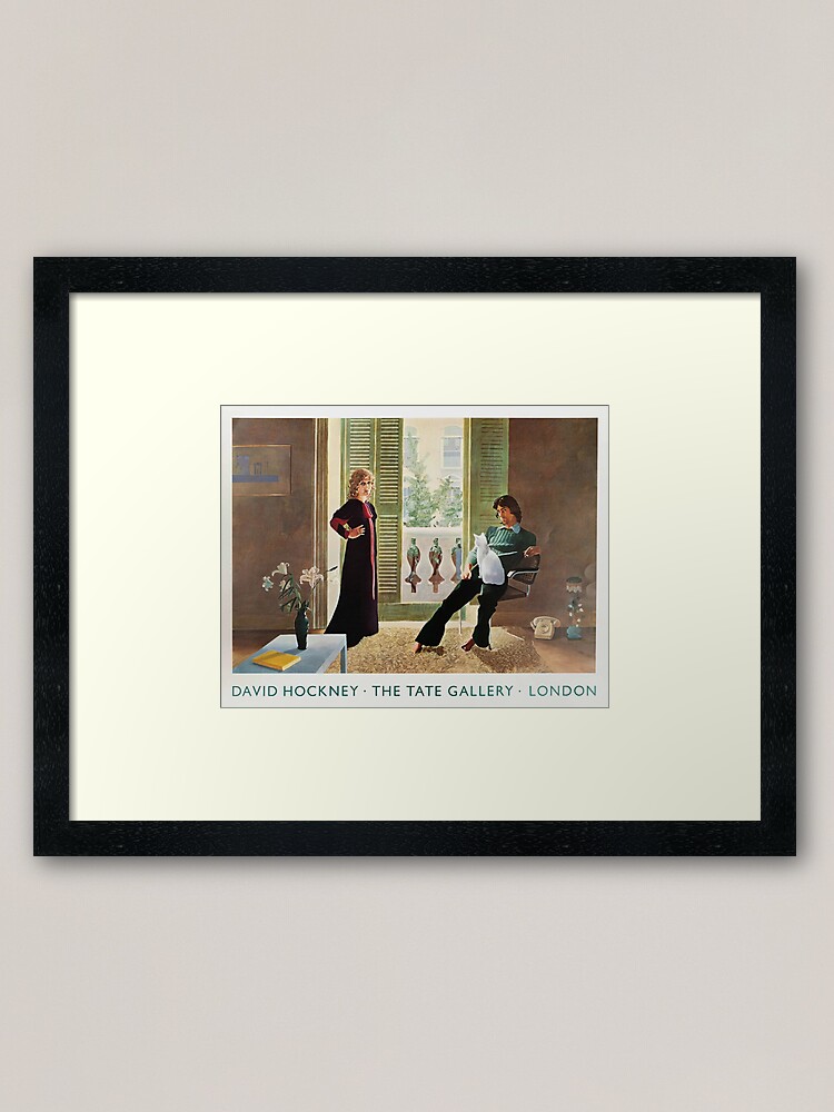 Mr and Mrs Clark and Percy, 1970 | Framed Art Print