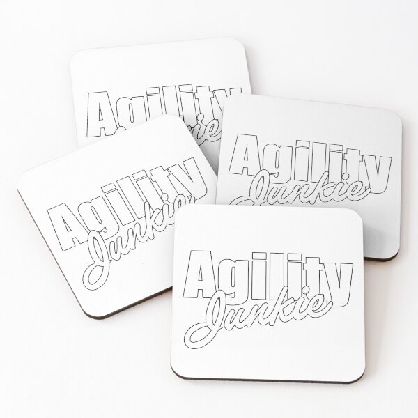 Item preview, Agility junkie - addicted to agility in English designed and sold by PausePapote.