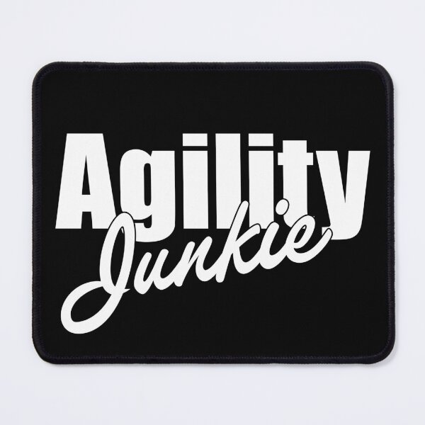 Item preview, Agility junkie - addicted to agility in English designed and sold by PausePapote.