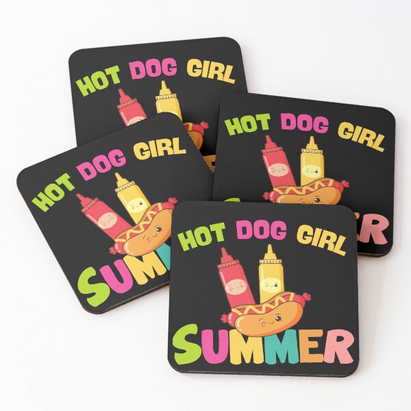 Item preview, hot dog girl summer designed and sold by Nicet-shirt1.