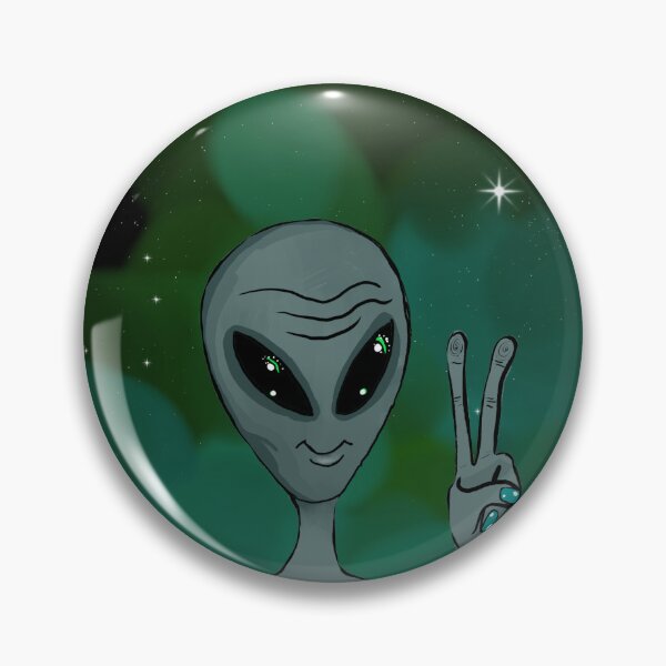Item preview, I come in peace designed and sold by SleepyAlien420.