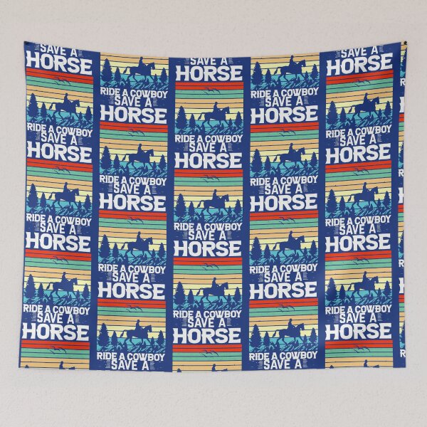 Item preview, Save a horse ride a cowboy  designed and sold by cathryn-keim.