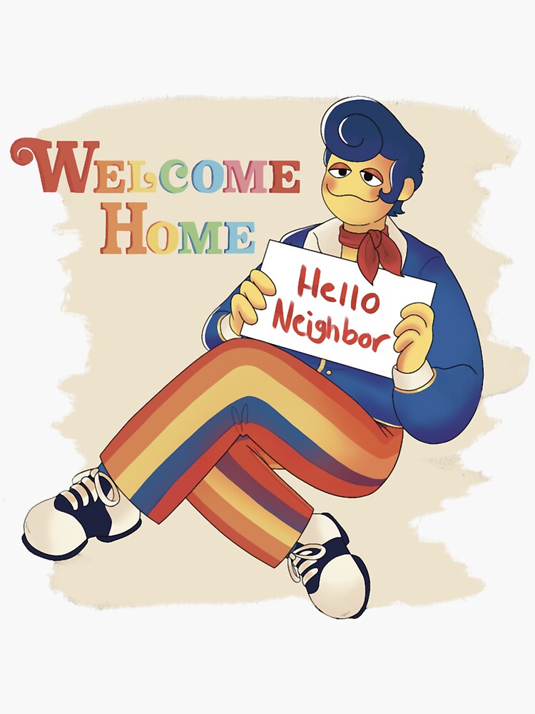 welcome home wally darling plushie - Welcome Home - Sticker