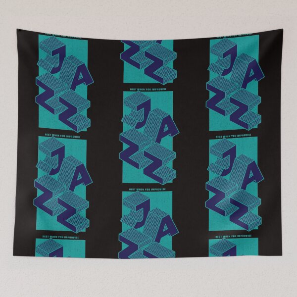 Item preview, Alternate view of Jazz When You Improvise Design   designed and sold by GiovanniYun.