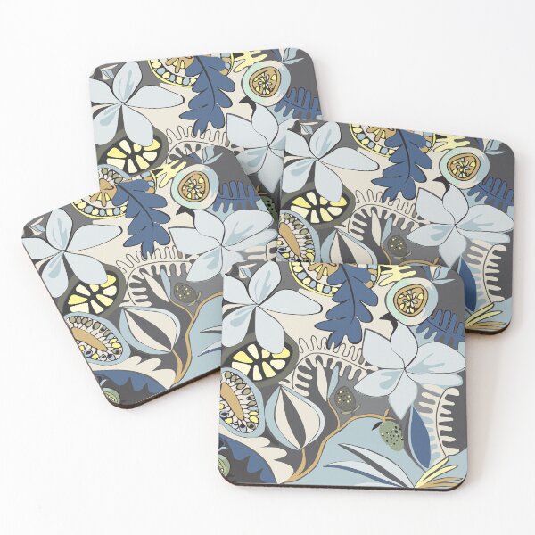 Item preview, Abstract Fantasy Floral - French naturals designed and sold by KEROMERO.