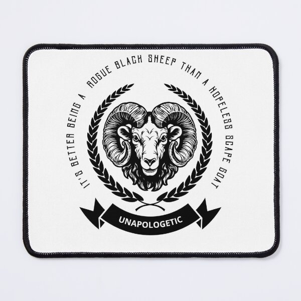 Item preview, Unapologetic Rogue Black Sheep designed and sold by AliasLexReyes.