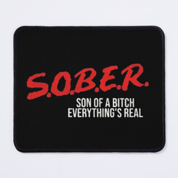 Item preview, S.O.B.E.R. designed and sold by SoberTeeCo.