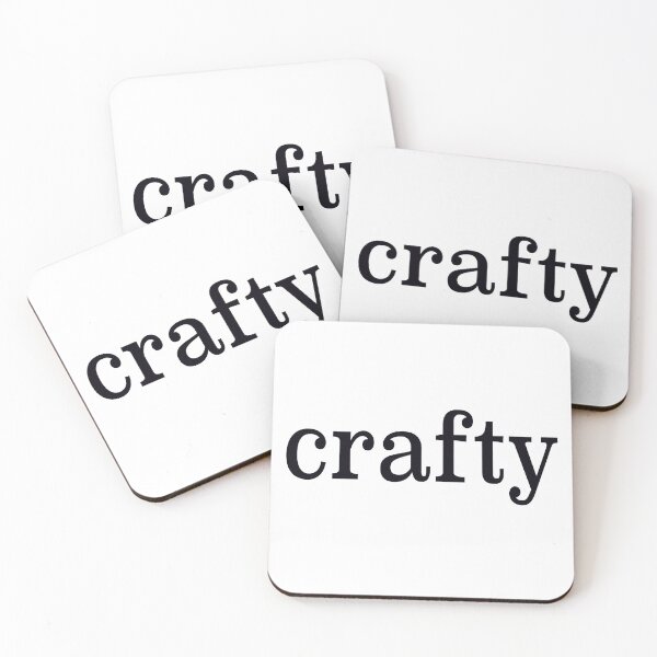 Item preview, Crafty (black) designed and sold by Whizzme.