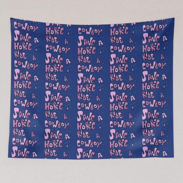 Item preview, save a horse ride a cowboy pink designed and sold by cathryn-keim.