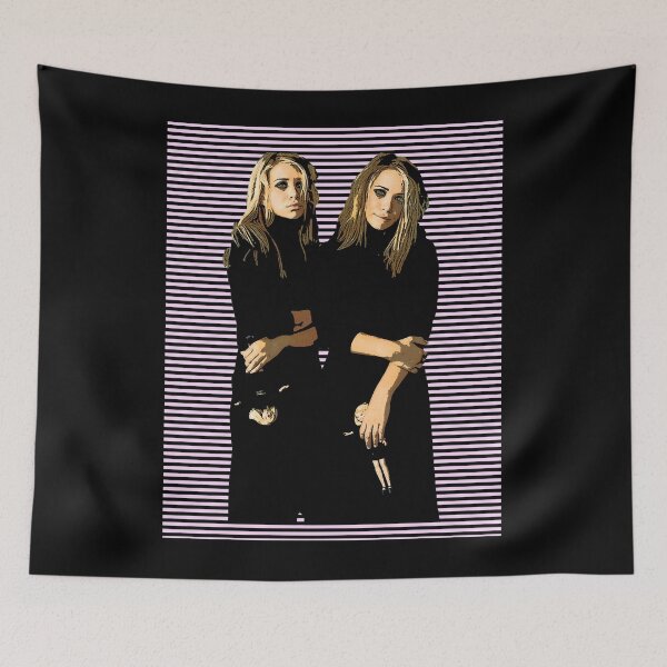 Item preview, mary-kate and ashley olsen twins fan art designed and sold by guarda-dotemple.