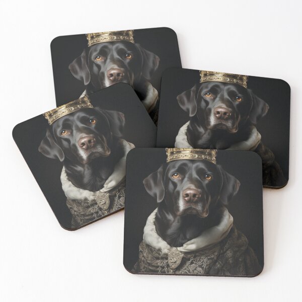 Item preview, Crowned Majesty: Intricate Tales of the Black Labrador! designed and sold by calharborne.