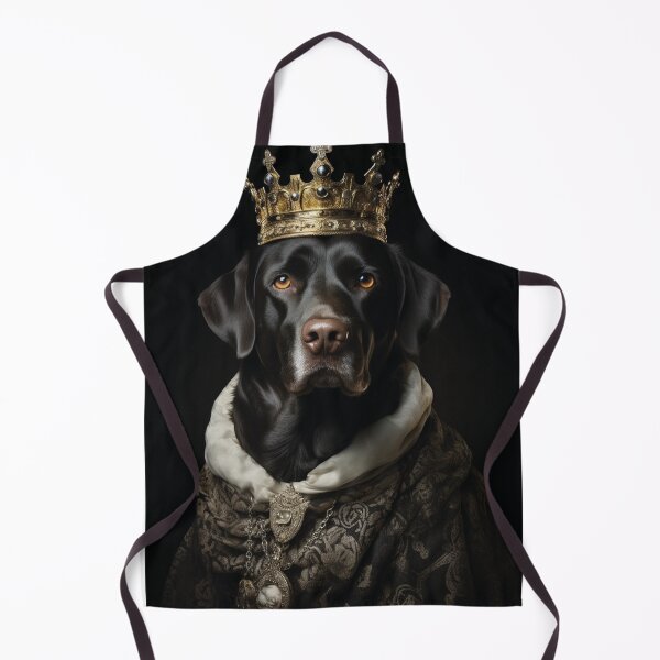 Aperçu de l'œuvre Crowned Majesty : Contes complexes du Labrador noir ! créée et vendue par calharborne.