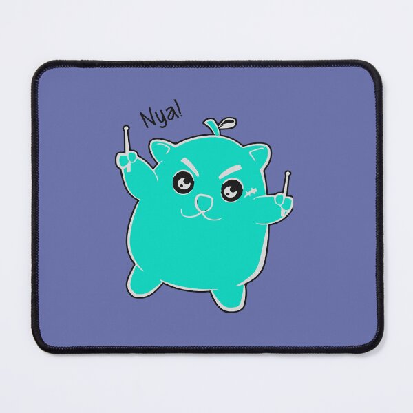 Item preview, Blue Cat Cute Art designed and sold by sakinazshop.