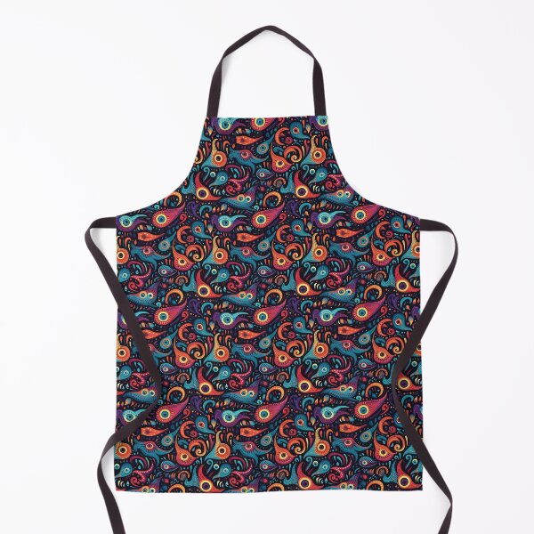 Item preview, Abstract Microscopic Sealife in Cartoons Design designed and sold by RRMStudios.