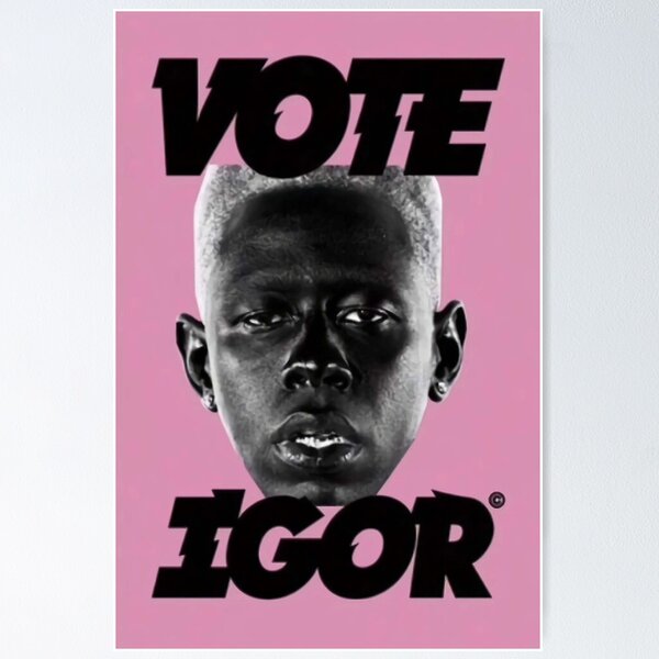 IGOR by Tyler, the Creator  Soundwave Art Print Poster – The Wav