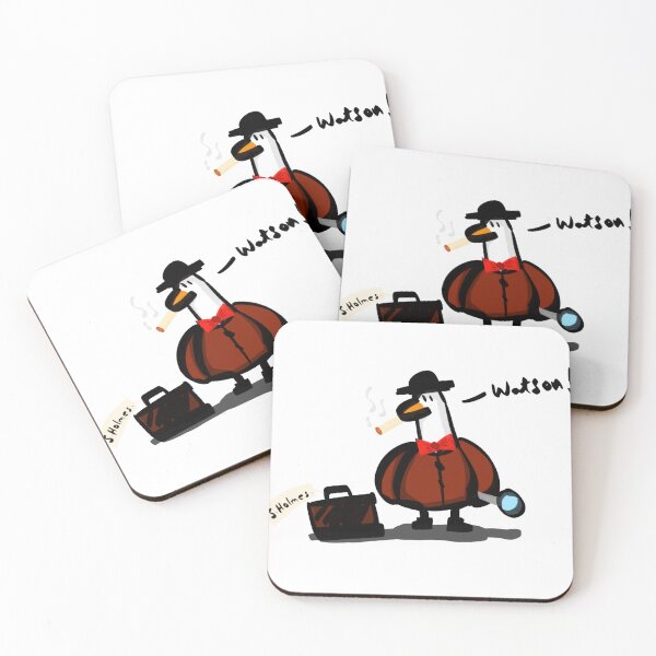 Item preview, Duck Holmes  designed and sold by Ayush Panda.
